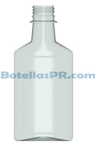 200ml / 6. 6oz Flask Plastic PET Bottle