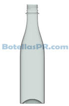 Botella de PET de 13oz / 375ml / 375cc