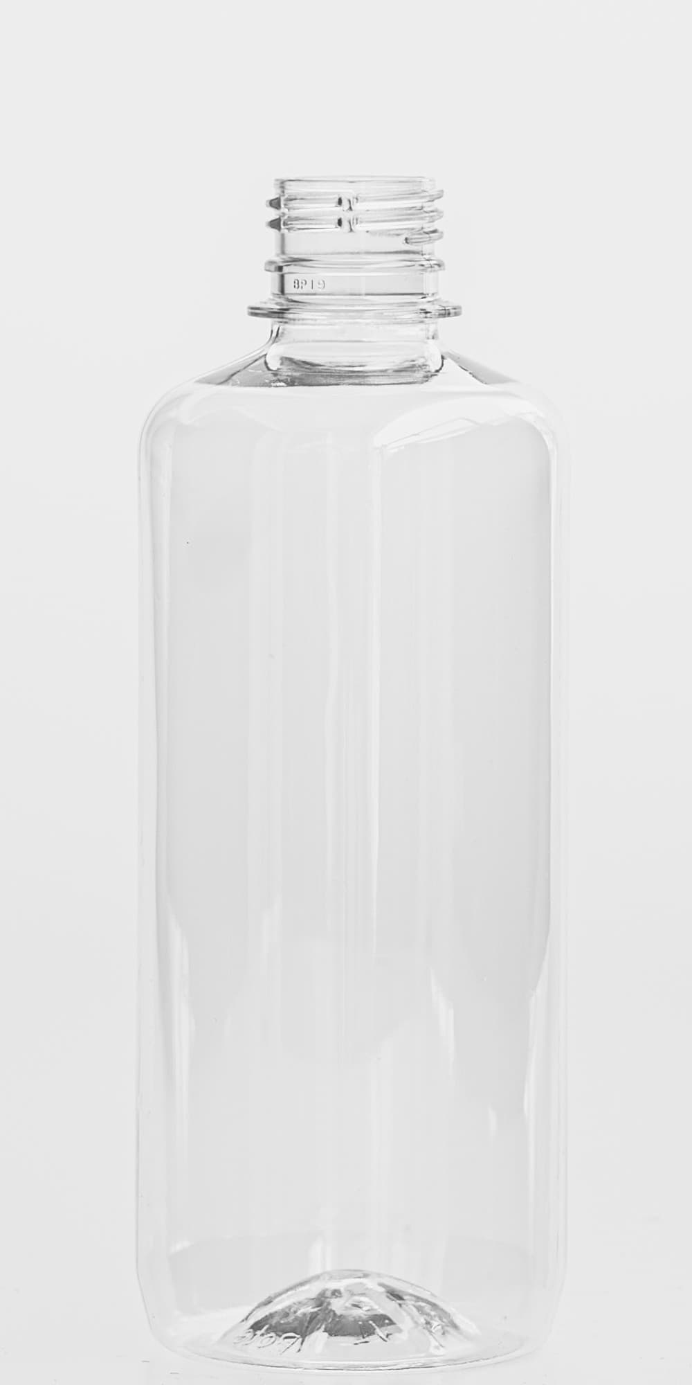 16oz Boston Round Plastic PET Bottle