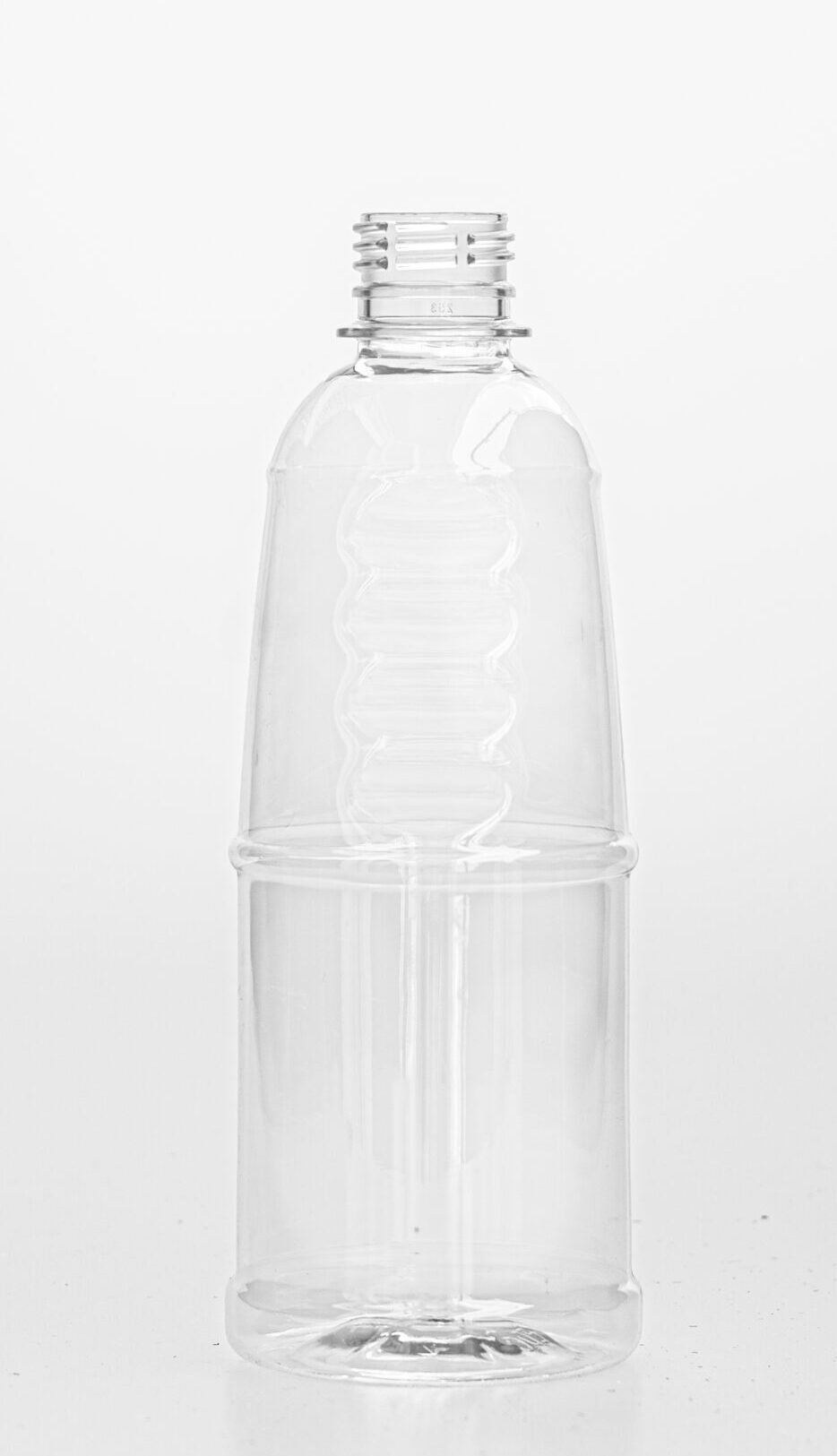 Botella de 16oz Grip transparente-image
