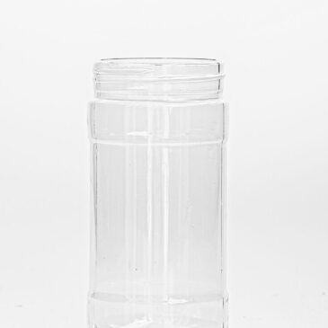 12oz Jar 63mm Neck Plastic PET Jar