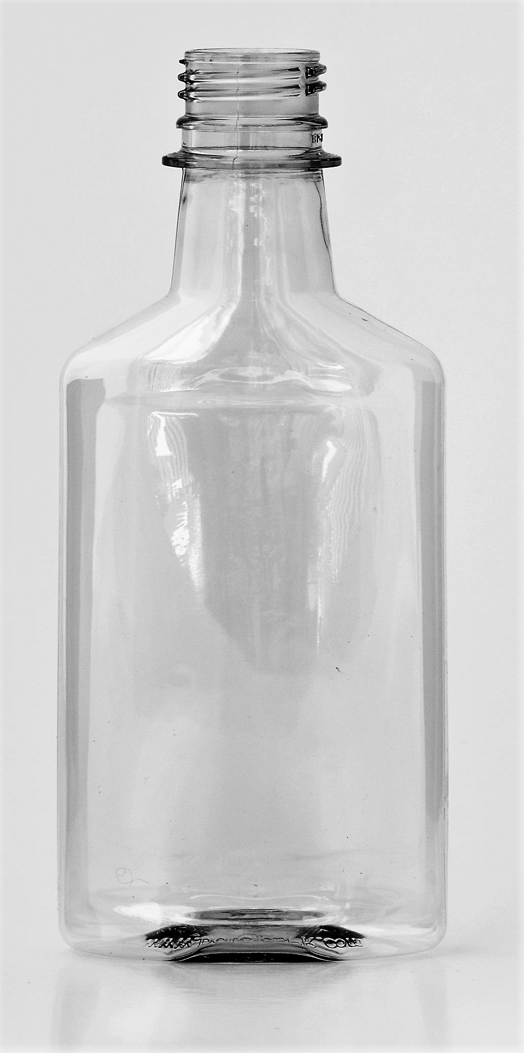 200ml / 6. 6oz Flask Plastic PET Bottle main image